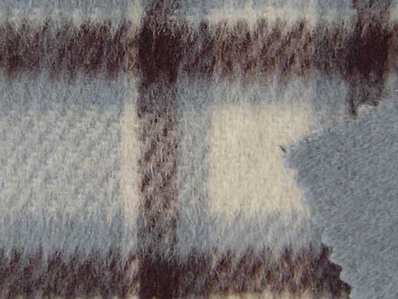 Anhui Silk - Reversible Wool Fleece, 2-ply fleece